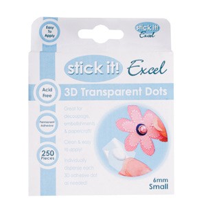 Stick it! Excel 3D Transparent Dots Small