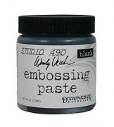 Studio 490 - Embossing Paste, Black (118ml)
