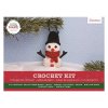 Docrafts® Simply Make Craft Kit - Crochet Snowman Kit