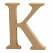 Creativ Company® MDF Wooden Symbol - Letter K