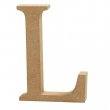 Creativ Company® MDF Wooden Symbol - Letter L