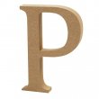 Creativ Company® MDF Wooden Symbol - Letter P