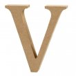 Creativ Company® MDF Wooden Symbol - Letter V