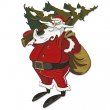 Sizzix® Thinlits™ Die Set 18PK - Woodland Santa, Colorize by Tim Holtz®