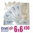 Craft UK© Ltd - 6 x 6 Cello Bags (50pk)