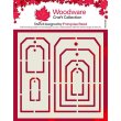 Woodware® Craft Collection - 6 x 6 Stencil Template, Tags