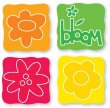 Sizzix™ Small Sizzlits® Die Pack - Flower Set by Doodlebug Designs Inc™