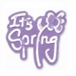 Sizzix® Small Embosslits® Die - Phrase, It's Spring by Stu Kilgour™