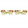 Sizzix Sizzlits® Decorative Strip Die - Flowers w/ Flourish Stems by Scrappy Cat