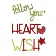 Sizzix™ Medium Sizzlits® Die Pack - Heart & Wish Phrase Set by Emily Humble™