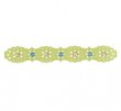 Sizzix Sizzlits® Decorative Strip Die - Lace Edging #2 By Scrappy Cat