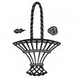 Marianne D® Craftables Die Set 3pk - Rose Basket