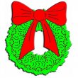 Cheery Lynn Designs® Die - Ornamental Wreath & Bow