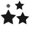 Marianne D® Craftables Die Set 4pk - Christmas Stars & Snowflake
