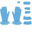 Marianne D® Creatables Die Set 8pk - Lace Gloves & Cuffs