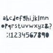 Sizzix® Bigz™ XL Alphabet Die - Cutout Lower by Tim Holtz®