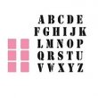 Marianne D® Collectables Die Set (w/Stamps) 2pk - Stencil Alphabet w/Monogram Seals