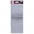 Anita's Outline Stickers - Capital Letters (Silver)