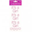 Eleganza® Craft Gem Stickers - It's A Girl