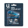 U Stationery® Mini Stapler Set