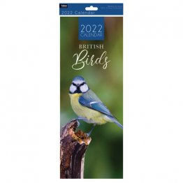 Tallon© 2022 Slim Calendar - British Birds