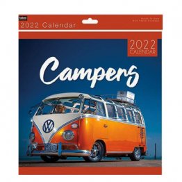 Tallon© 2022 'Month-to-View' Wall Calendar - Campers
