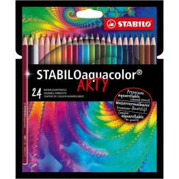 STABILO® CarbOaquacolor® Watercolour Pencils - 24 pc Set
