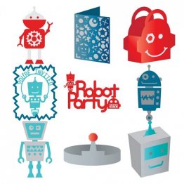 Cricut® Cartridge - Robot Party