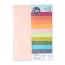 Sizzix® Surfacez™ - Cardstock Pack - Eclectic Colours (60 Sheets)