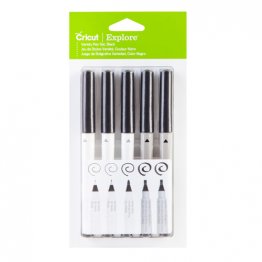 Cricut® Pen Set - Black, Multi Size (5pk)