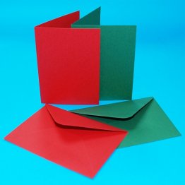 Craft UK© Ltd - C6 Christmas Cards & Envelopes, 40 pk