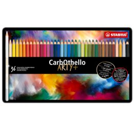 STABILO® CarbOthello Arty+ Chalk Pastel Colouring Pencils - 36 pc Set