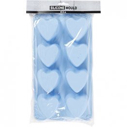 Creativ Company® Silicone Mould (8 Compartments) - Heart Blocks