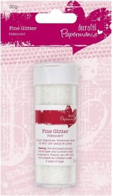PaperMania® Fine Glitter  (25g) - Iridescent