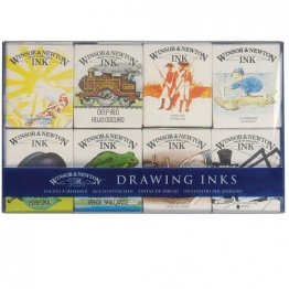 Winsor & Newton™ Drawing Ink Collection (8 Bottles x 14ml)