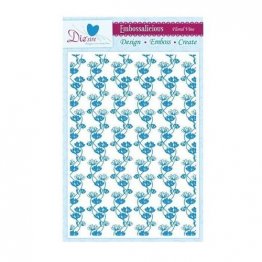 A4 Embossalicious™ Embossing Folder by Crafter's Companion™ - Floral Vine