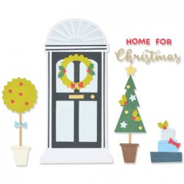 Sizzix® Thinlits™ Die Set 15PK - Home for Christmas by Sizzix®