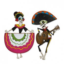 Sizzix® Thinlits™ Die Set 21PK - Day of the Dead, Colorize™ by Tim Holtz®