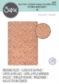 Sizzix® Multi-Level Textured Impressions™ Embossing Folder - Floral Flourishes by Kath Breen®