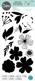 Sizzix® Clear Stamps Set (13PK) - Blossoms by Lisa Jones®
