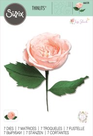 Sizzix® Thinlits™ Die Set 7PK  - Garden Rose by Jess Slack®