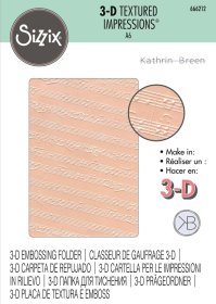 Sizzix® 3-D Textured Impressions™ Embossing Folder - Musical Notes by Kath Breen®
