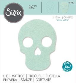 Sizzix® Bigz™ Die - Skull by Lisa Jones®