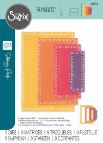 Sizzix® Fanciful Framelits™ Die Set (9pk) -  Renee Deco, Rectangles by Stacy Parks®