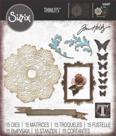 Sizzix® Thinlits™ Die Set 15PK - Vault Boutique by Tim Holtz®