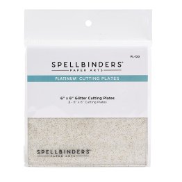 Spellbinders™ Platinum 6x6 Glitter Cutting Plates - 2 pack