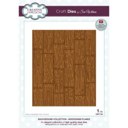Creative Expressions™ Craft Dies by Sue Wilson© - Background Collection, Woodgrain Planks