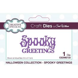 Craft Dies by Sue Wilson© - The Mini Expressions Collection,  Spooky Greetings
