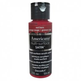 DecoArt® Americana® Multi-Surface Satin (59ml) - Red Barn