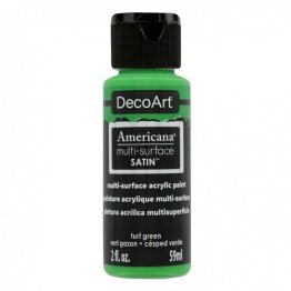 DecoArt® Americana® Multi-Surface Satin (59ml) - Turf Green
